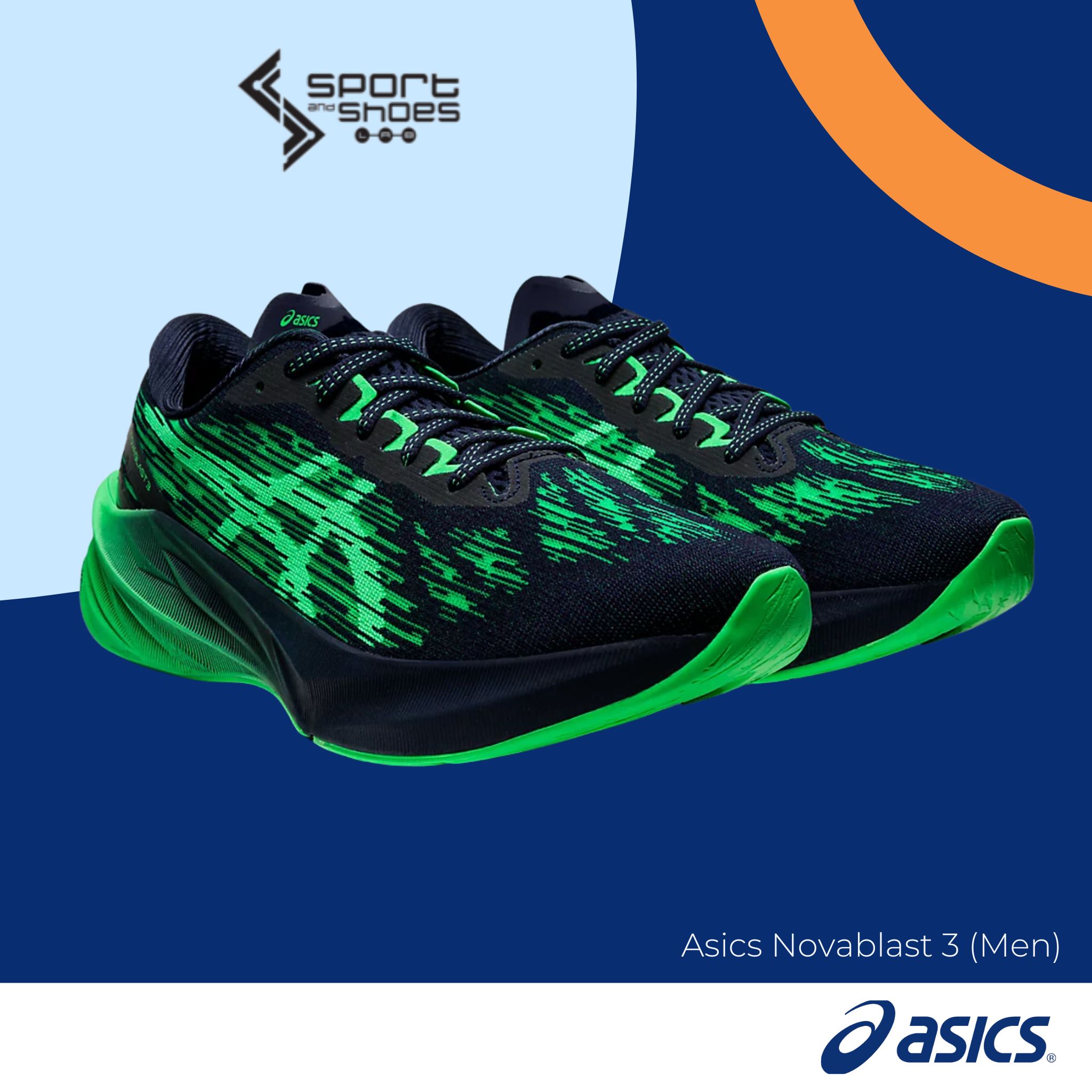 Asics Novablast3 (M) (1011B458-400)